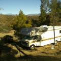 My home RV in the Anza mountains near Temecula and Palm Springs.