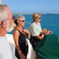 010c Racoon Cay, Smokers on fantail